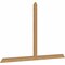 Ekena Millwork Portland Timber Gable Bracket, Western Red Cedar, 84"W x 53"H x 1 1/2"D x 3 1/2"F, 15/12 Pitch GBW084X53X0204POR00SWR - alternate 2